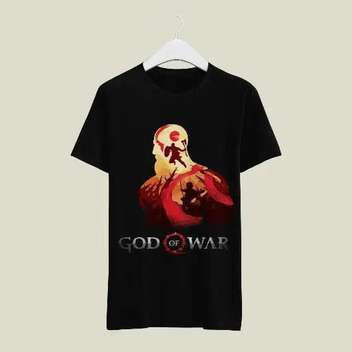 T-Shirt God Of War Design Anime Type